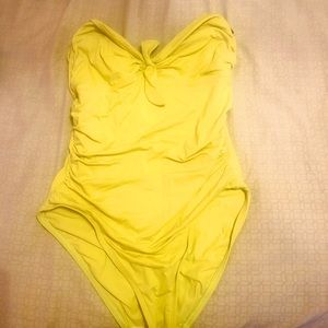 Lime green one piece